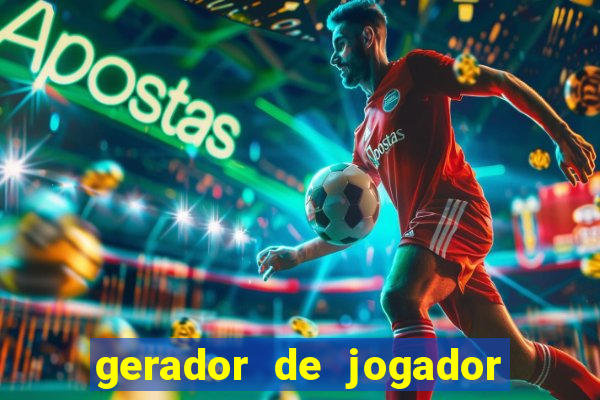 gerador de jogador de futebol